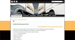 Desktop Screenshot of demenagement-grelet.fr
